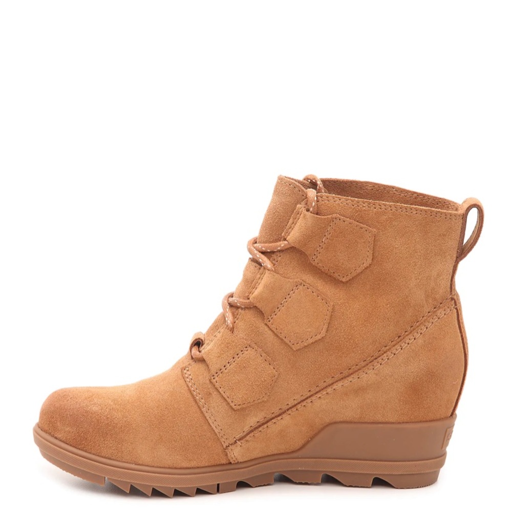 NWT Sorel Evie Lace Ankle Wedge boots